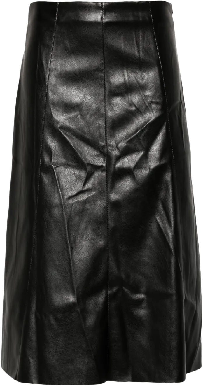A-line midi skirt