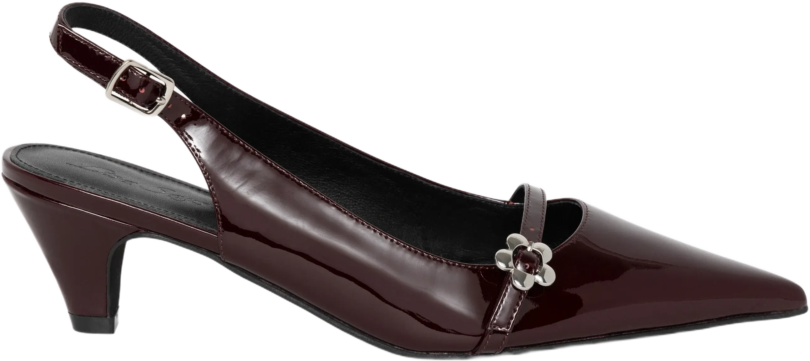 Natalia Pointy Toe Heel - Dark Brown