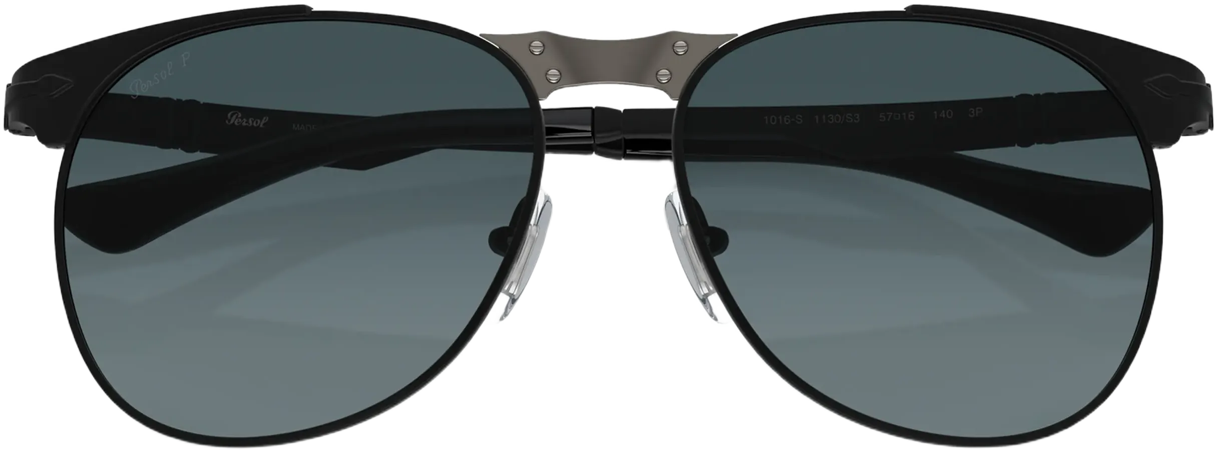 Persol 57mm Polarized Pilot Sunglasses