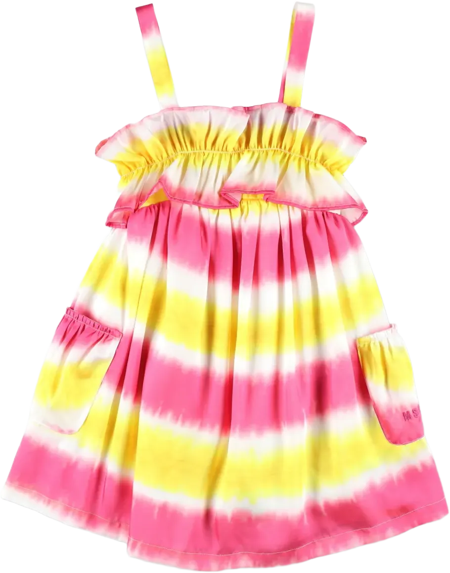 tie-dye cotton dress