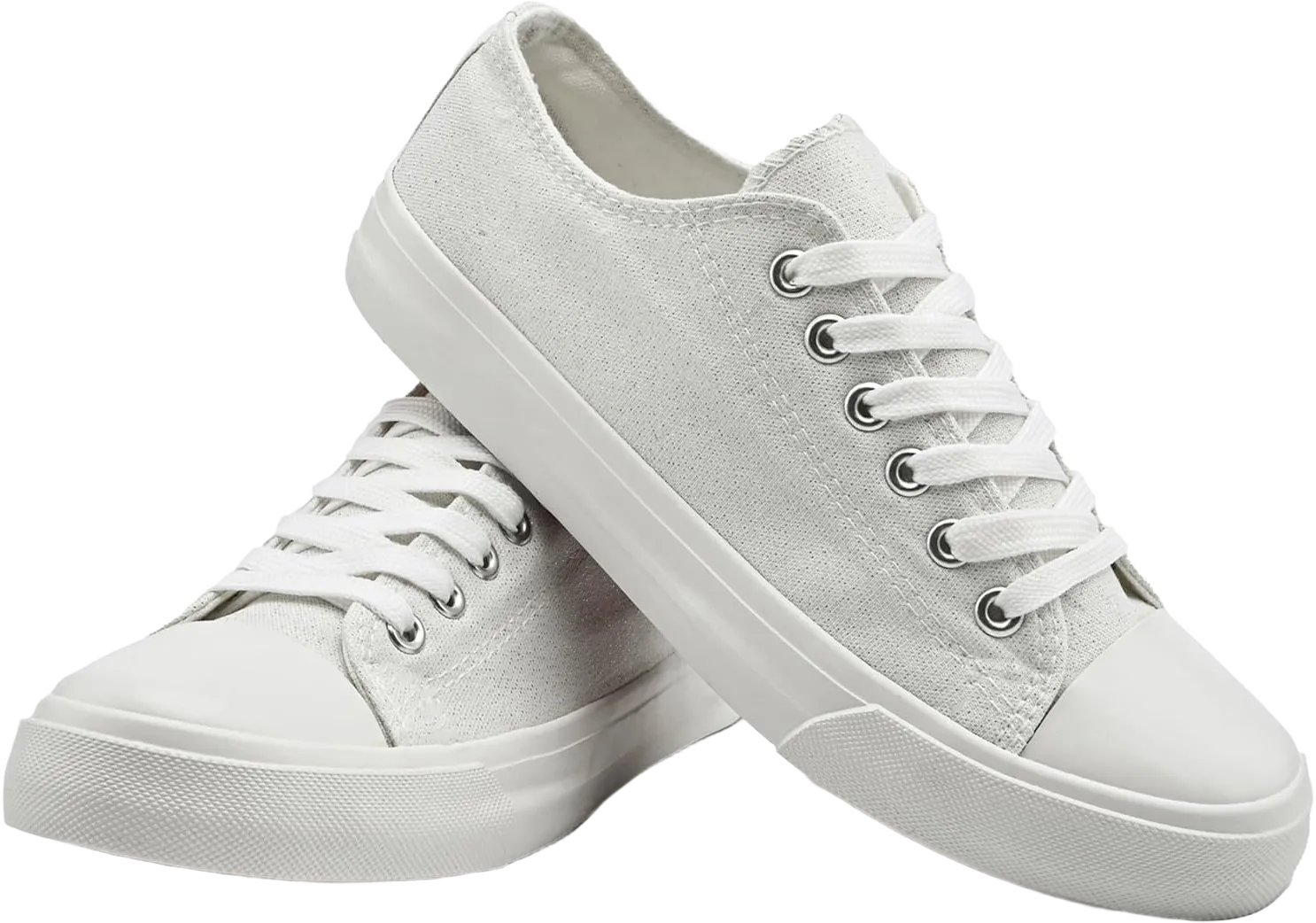 Canvas Shoes Sneakers for Women Fashion Low Top Lace Up Canvas Sneakers Classic Casual Walking Running Comfortable Non Slip Board Shoes