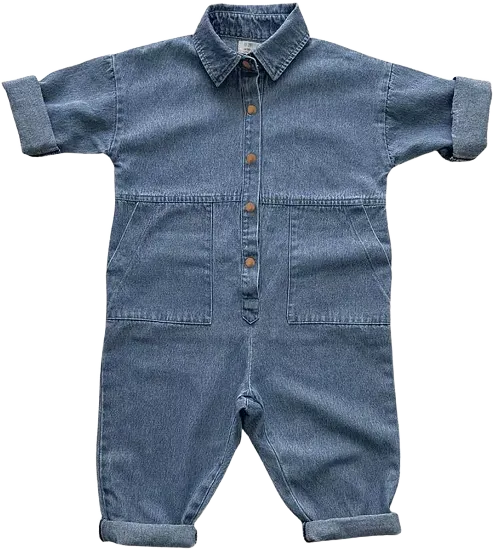 The Simple Folk Unisex Denim Boiler Suit