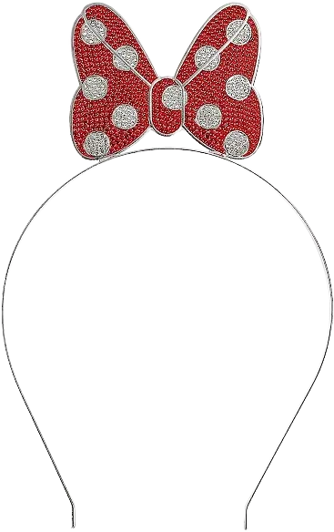 Disney Minnie Mouse Bow Glitzy Metal Headband