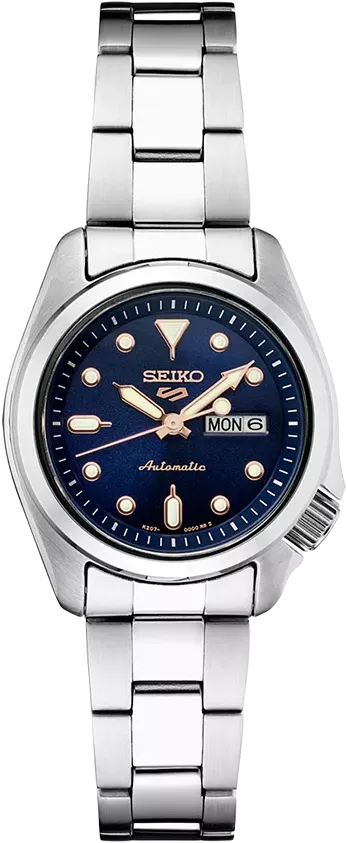 Seiko Women's Automatic 5 Sports Stainless Steel Bracelet Watch 28mm