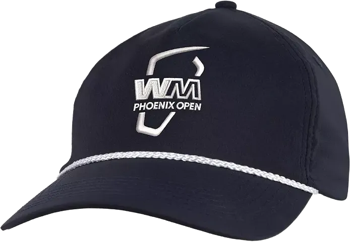 Men's and Women's Ahead Navy WM Phoenix Open Alto Rope AeroSphere Tech Adjustable Hat