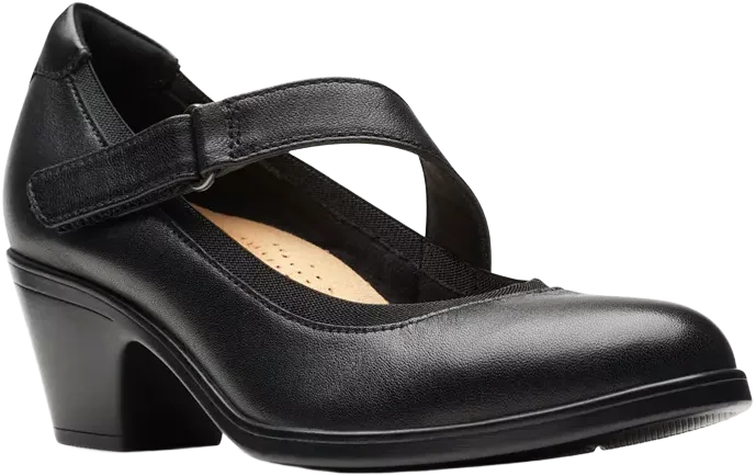 Clarks Women's Emily Mabel Asymmetric Mary Jane Shoes
