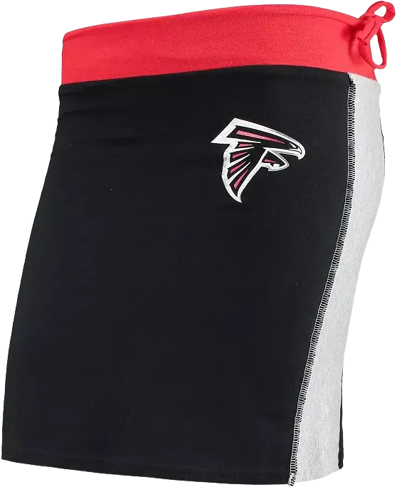 Women's Refried Apparel Black Atlanta Falcons Short Skirt