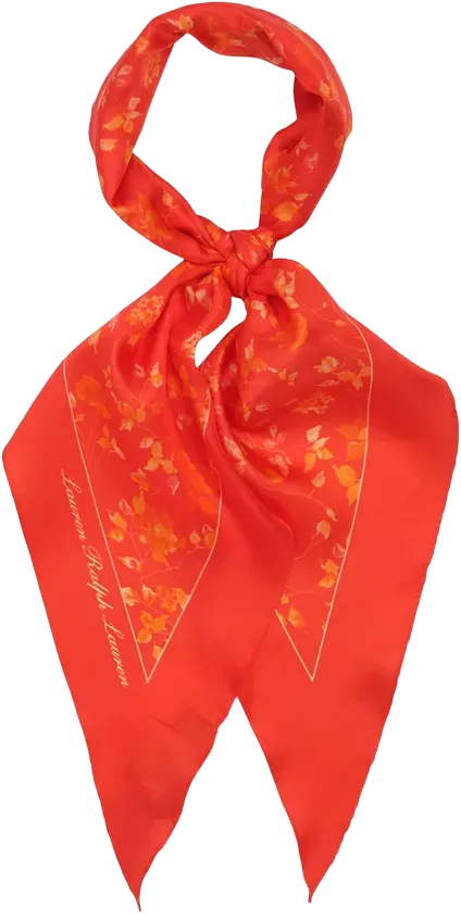 Lauren Ralph Lauren Large Floral Diamond Scarf