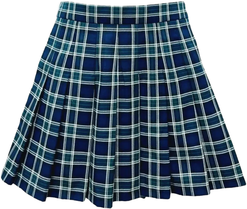 Hand-Sewn Plaid Pleated Women&#39;s Skirt, High Quality, Pleated Fashion Skirt, Women&#39;s Pleated Skirts | Deep Pocket & Durable