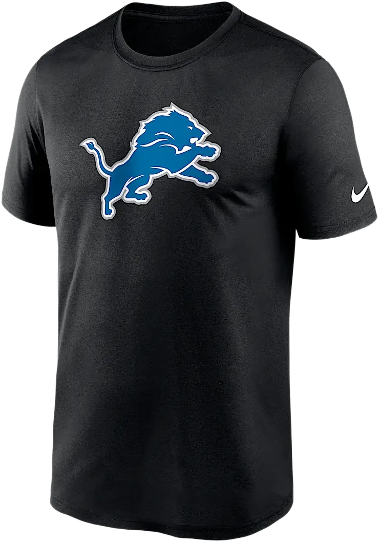 Detroit Lions Legend Logo Men's Nike Dri-FIT NFL T-Shirt