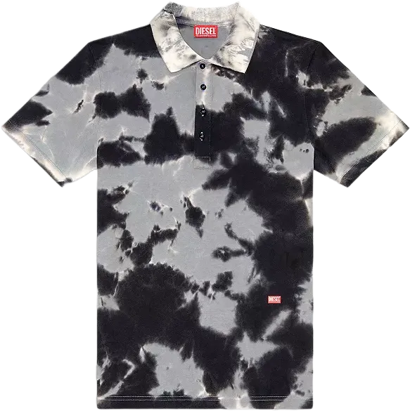 Diesel Giac Slim Fit Printed Polo Shirt