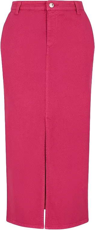 Emporio Armani Denim Midi Skirt