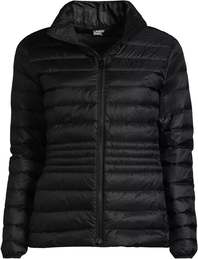 Lands' End Women's Tall Wanderweight Packable Down Jacket