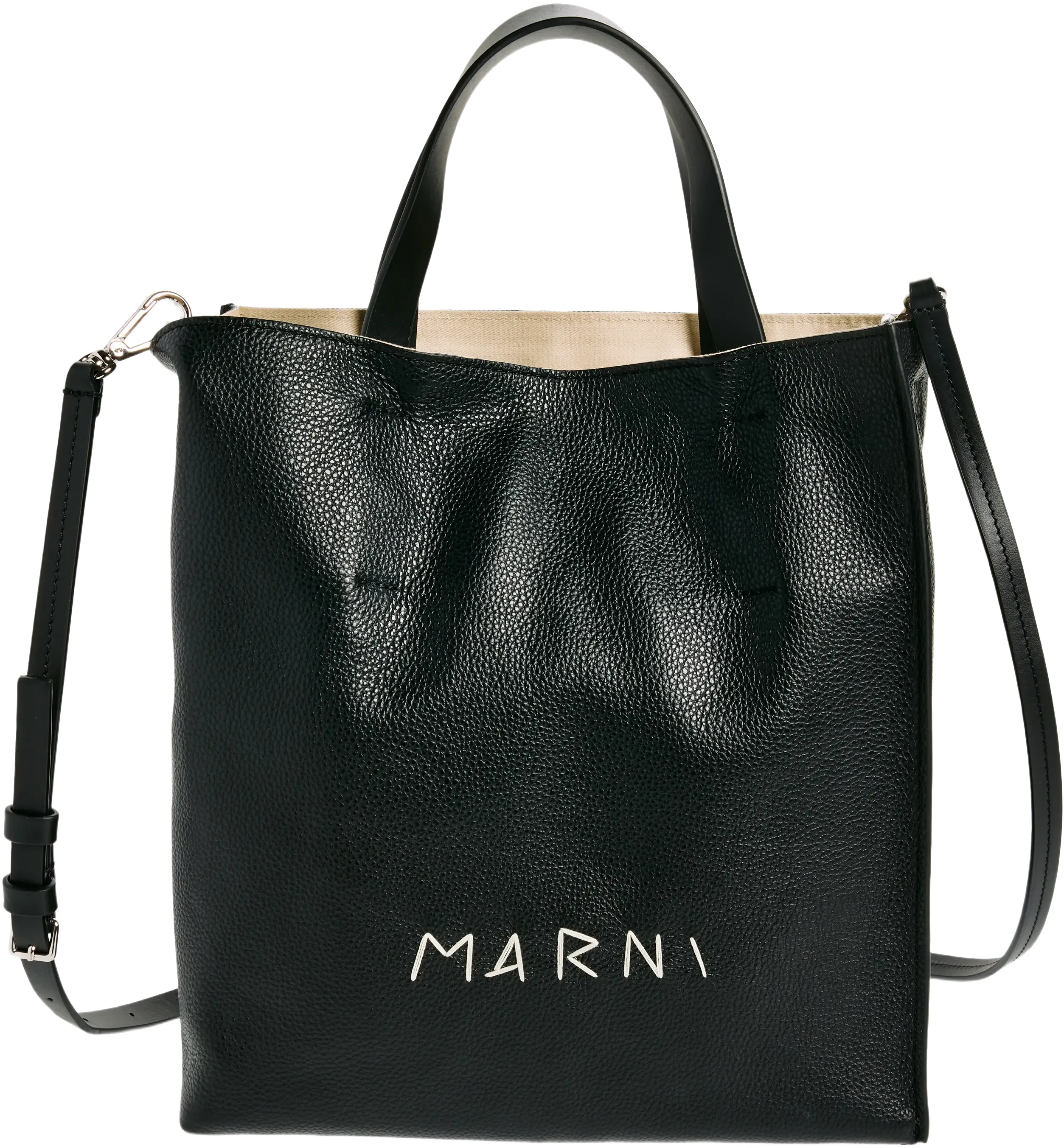 Marni Museo Small Soft Leather Tote